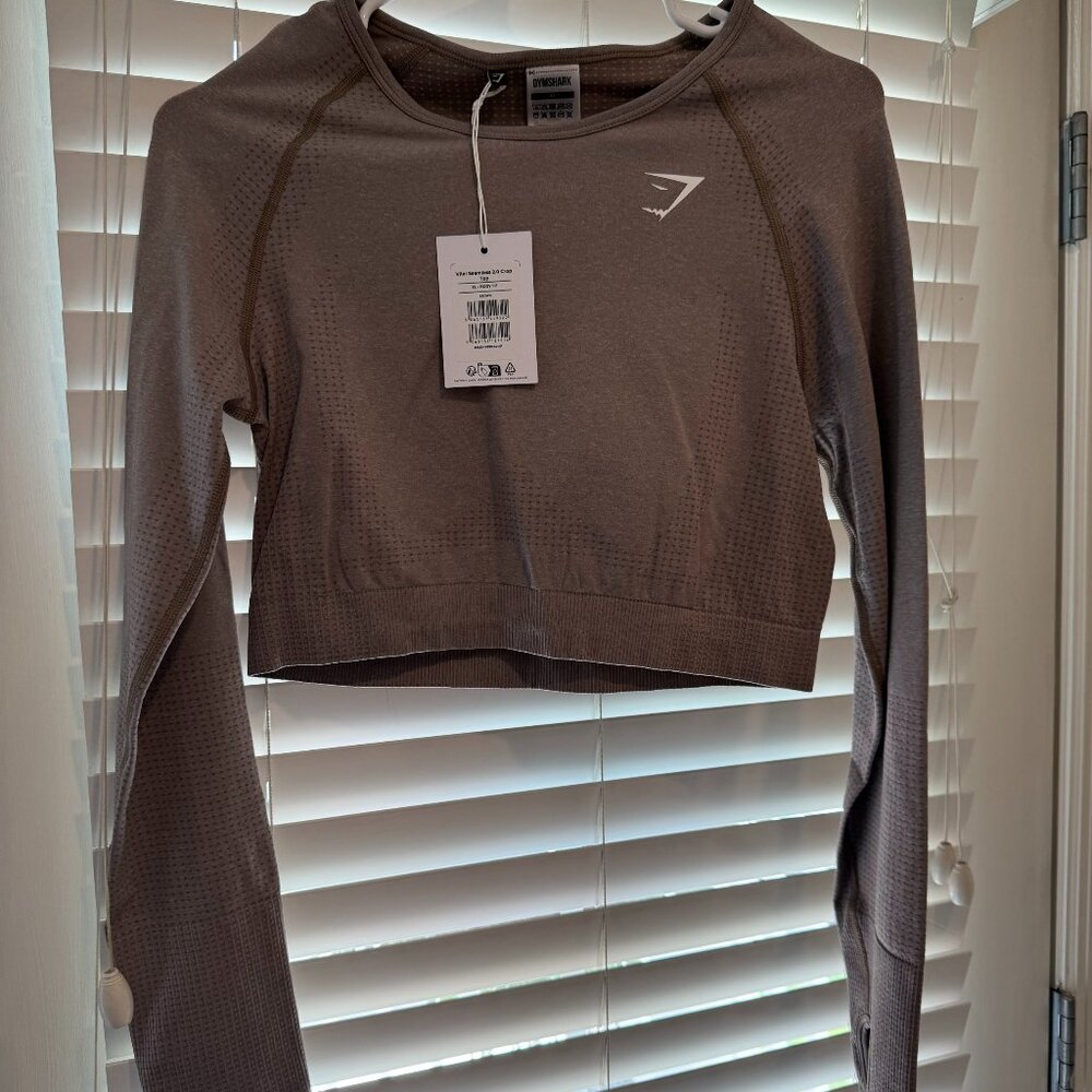 Womens Gymshark Vital Seamless 2.0 Crop Top NWT